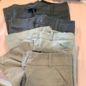 Business Casual work pant bundle  Size 4.